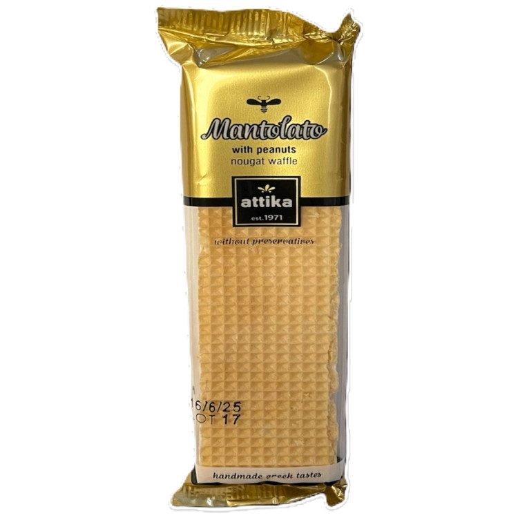 Attika μαντολάτο με φυστίκια 90gr – Attika Sweets – Παραδοσιακά Γλυκά
