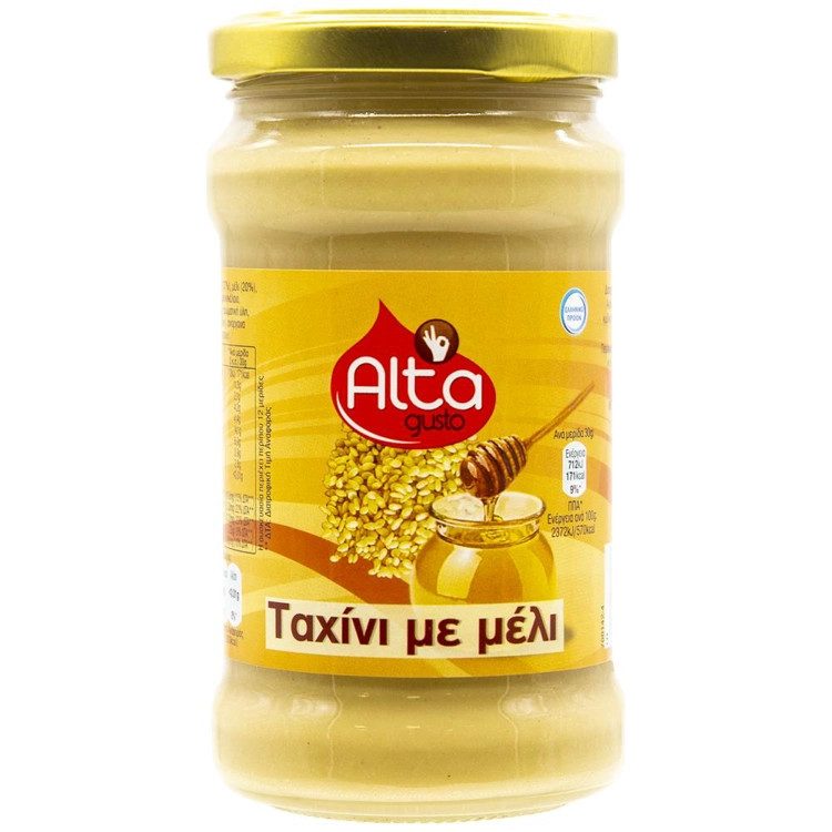 ALTA Gusto ταχίνι με μέλι 350gr – Είδη Επάλειψης