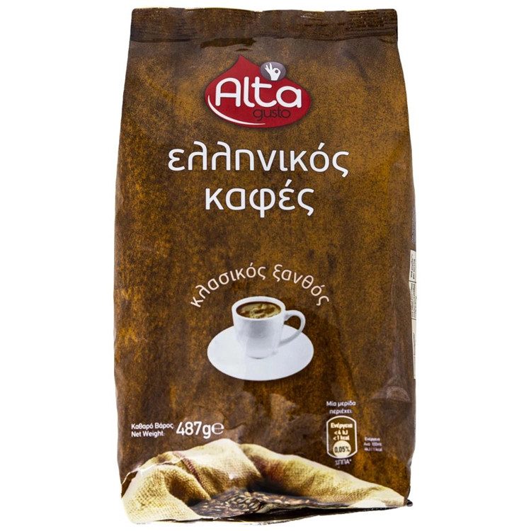 ALTA Gusto ελληνικός καφές 487gr – Καφέδες