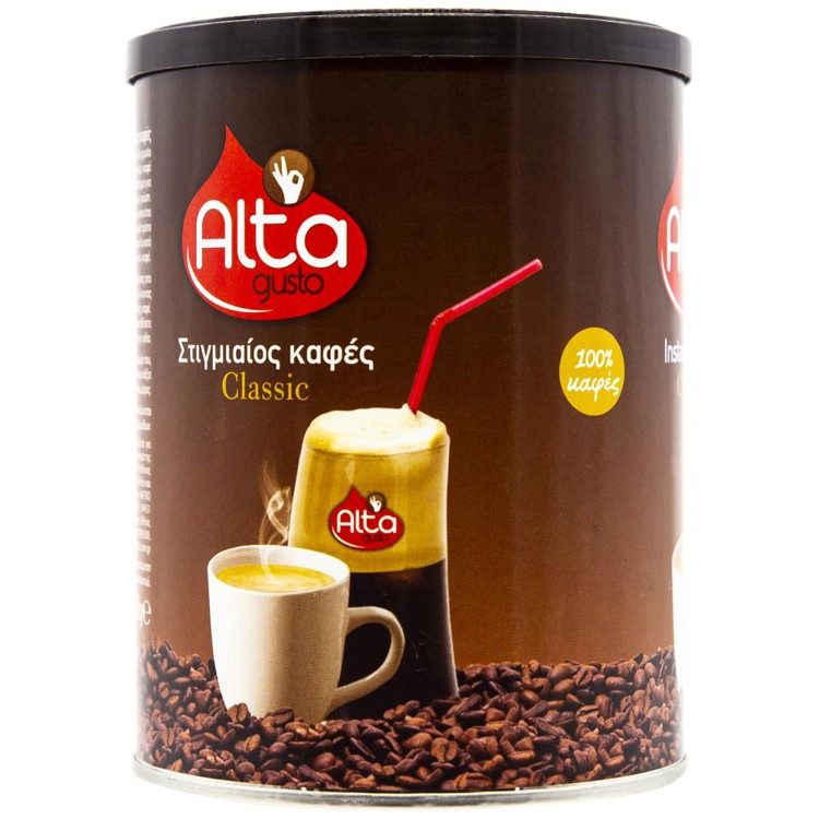 ALTA Gusto στιγμιαίος καφές 200gr – Καφέδες