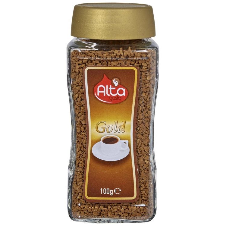 ALTA Gusto στιγμιαίος καφές gold 100gr – Καφέδες