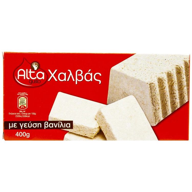 ALTA Gusto χαλβάς βανίλια 400gr – Παραδοσιακά Γλυκά