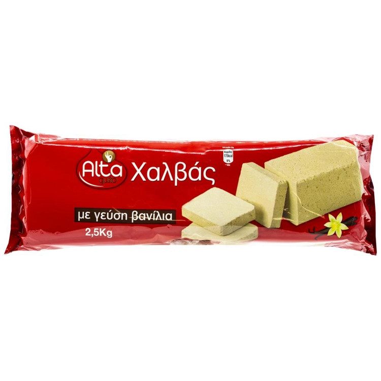 ALTA Gusto χαλβάς βανίλια 2,5kg – Παραδοσιακά Γλυκά