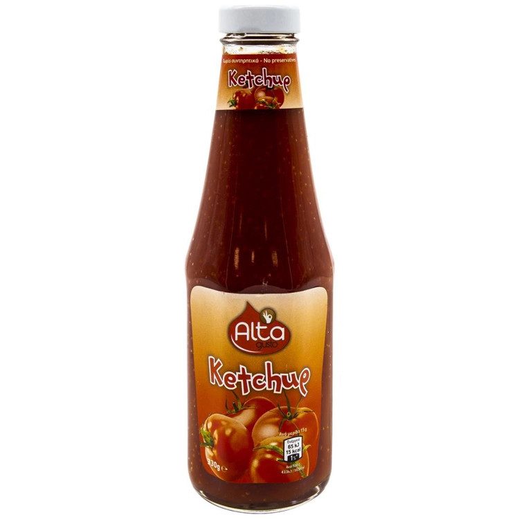 ALTA Gusto ketchup 330gr – Σάλτσες και Dressings