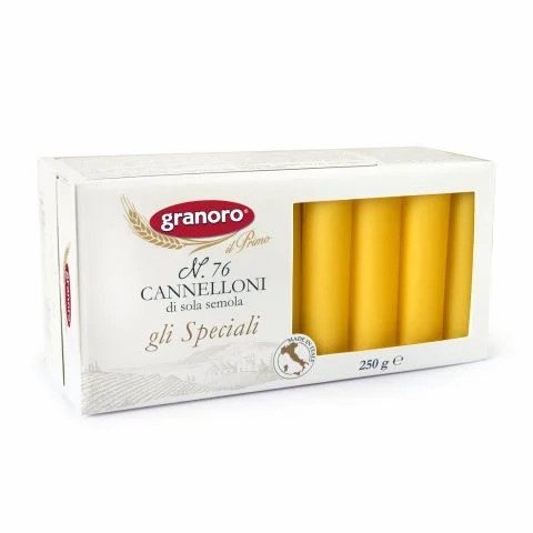 GRANORO κανελόνια 250gr – Ζυμαρικά