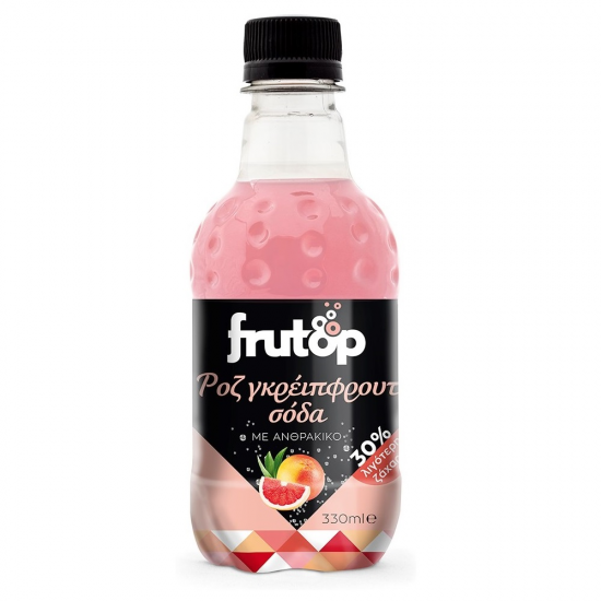 Frutop αναψυκτικό pink grapefruit 330ml – Αναψυκτικά