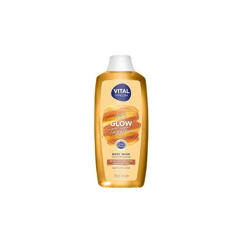FARCOM Vital αφρόλουτρο glow 750ml – Αφρόλουτρα