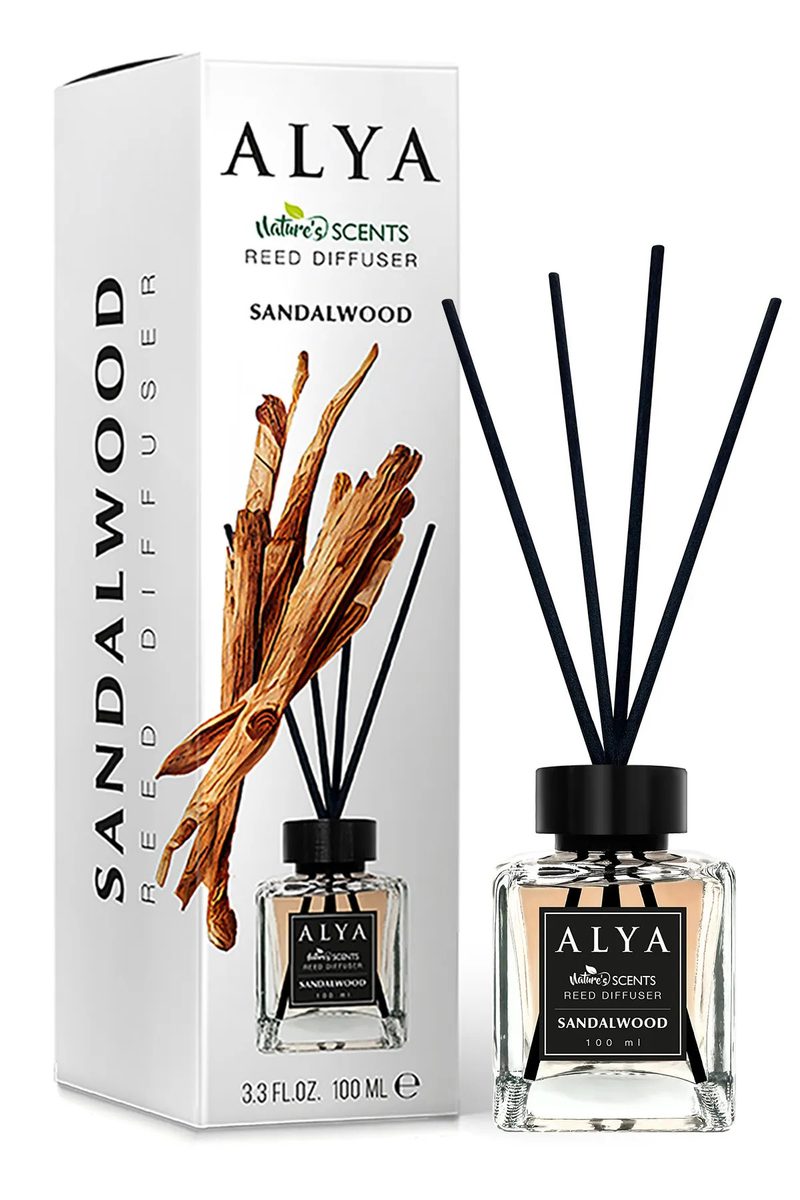 ALYA αρωματικό χώρου με stick Sandalwood 100ml – Αρωματικά Χώρου