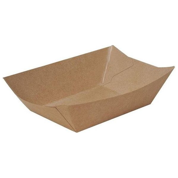 KRAFT σκαφάκι φαγητού 500ml 12,2x8x4,7cm 50τεμ – Kraft Boxes – Κουτιά Τροφίμων μιας Χρήσης (Χονδρική)