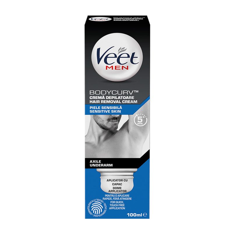 VEET αποτριχωτική κρέμα σώματος ανδρική για ευαίσθητες επιδερμίδες 100ml – Κρέμες Αποτρίχωσης