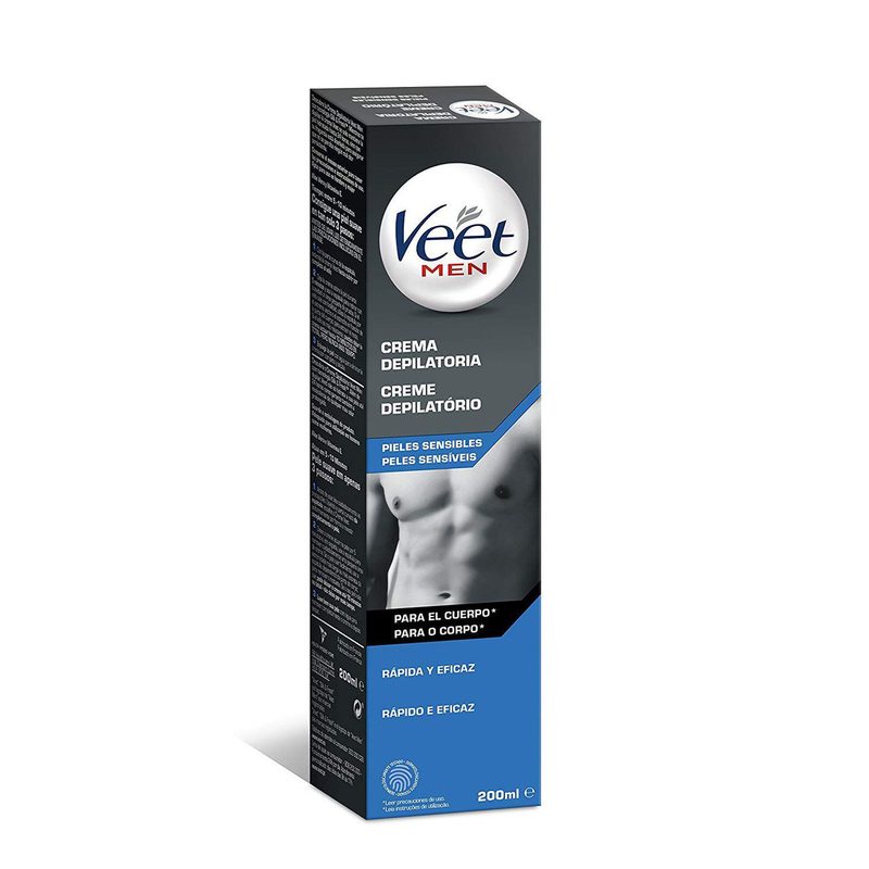 VEET αποτριχωτική κρέμα σώματος ανδρική για ευαίσθητες επιδερμίδες 200ml – Κρέμες Αποτρίχωσης