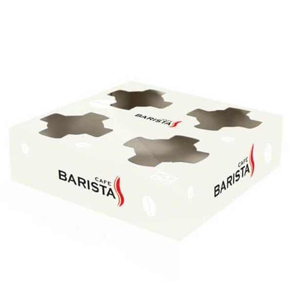 BARISTA ποτηροθήκη 4 θέσεων 50τεμ – Ποτηροθήκες μιας Χρήσης