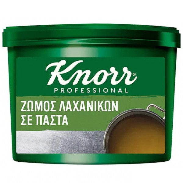KNORR ζωμός λαχανικών σε πάστα 4kg – Υλικά Μαγειρικής