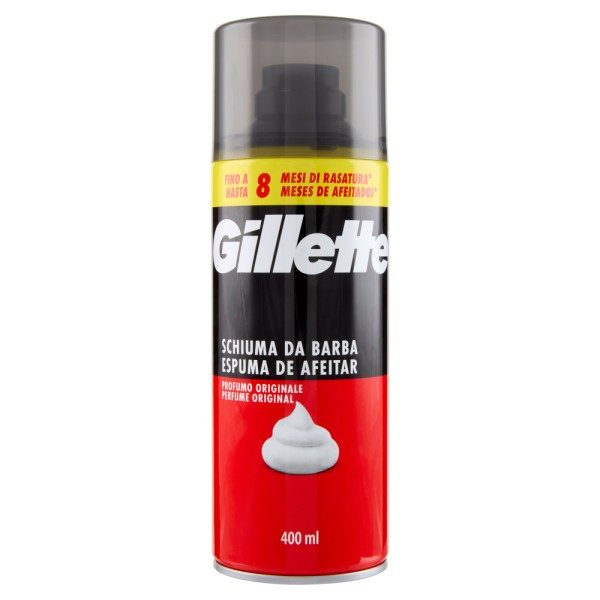GILLETTE αφρός ξυρίσματος για κανονικές επιδερμίδες 400ml – Αφροί και Gel Ξυρίσματος