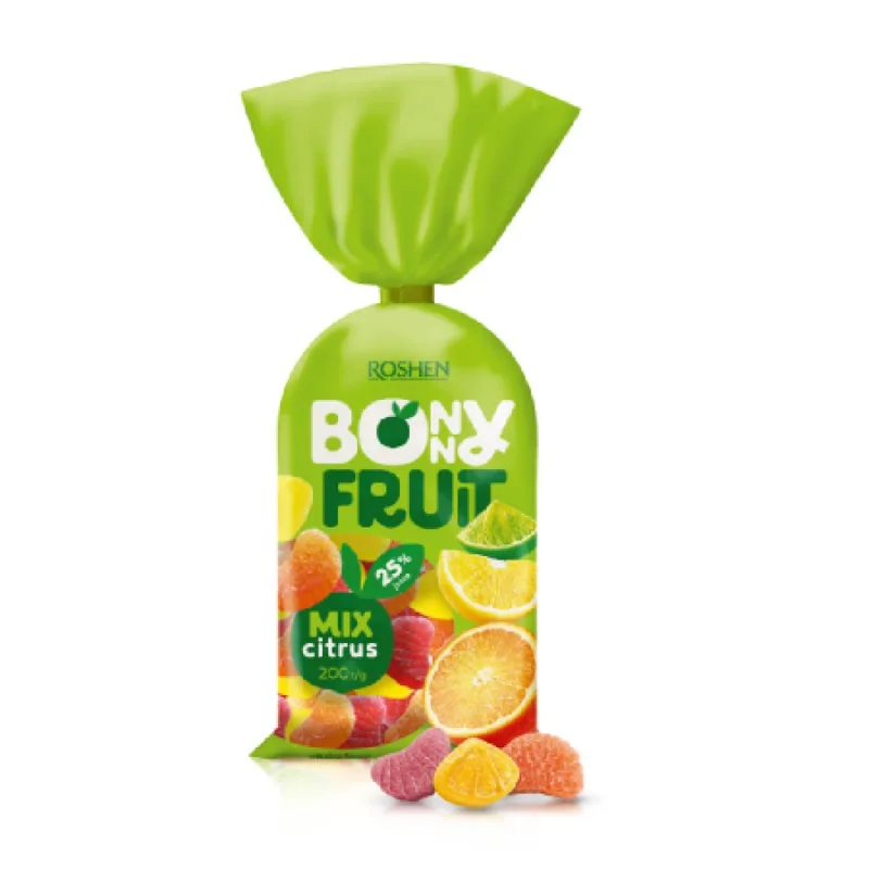 ROSHEN καραμέλες bony fruit jelly citrus mix 200gr – Καραμέλες, Γλειφιτζούρια και Τσίχλες