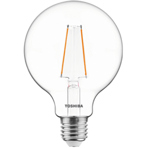 TOSHIBA λάμπα led C37 E14 4,7/40W 2700k 1τεμ – Λάμπες LED
