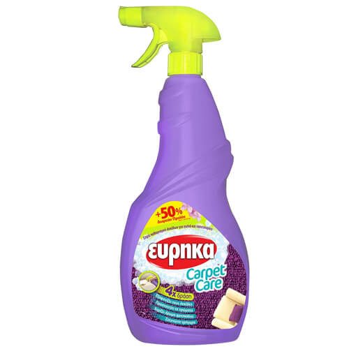 ΕΥΡΗΚΑ carpet care υγρό καθαριστικό χαλιών spray 750ml – Εύρηκα – Καθαριστικά Επιφανειών