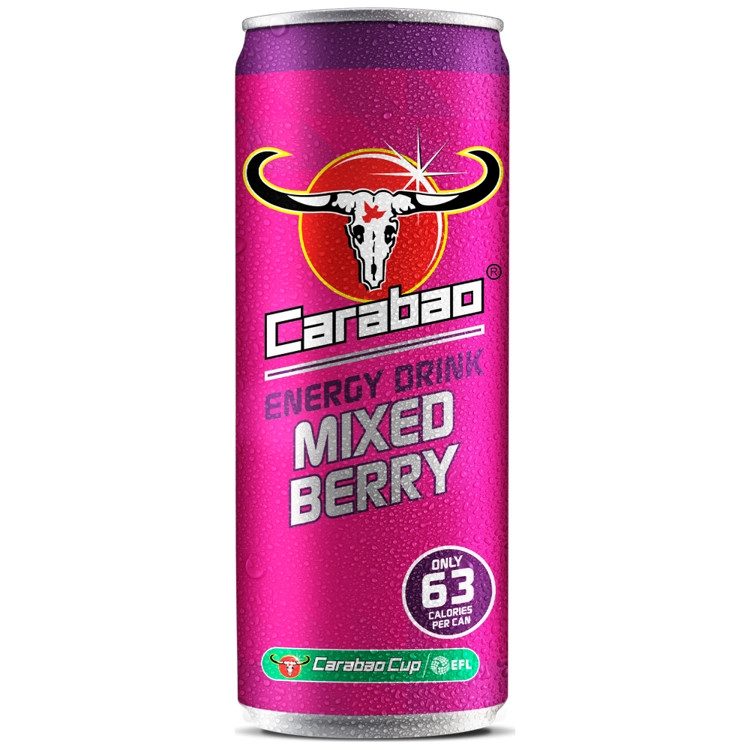 CARABAO ενεργειακό ποτό mixed berry 330ml – Αναψυκτικά