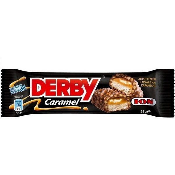 DERBY Caramel 38gr – Ιον – Σοκολάτες