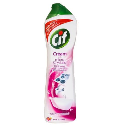 CIF κρέμα γενικού καθαρισμού με λουλούδια 500ml – Καθαριστικά Επιφανειών