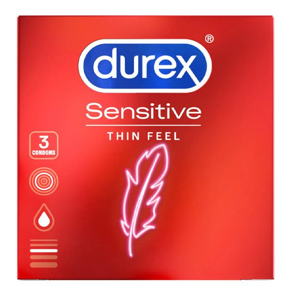 DUREX προφυλακτικά sensitive 3τεμ