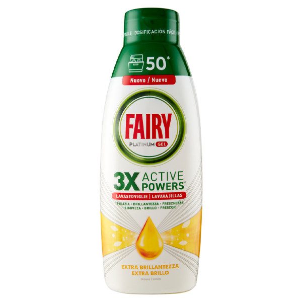 FAIRY υγρό πλυντηρίου πιάτων platinum gel για επιπλέον λάμψη 900ml – Απορρυπαντικά Πλυντηρίου Πιάτων