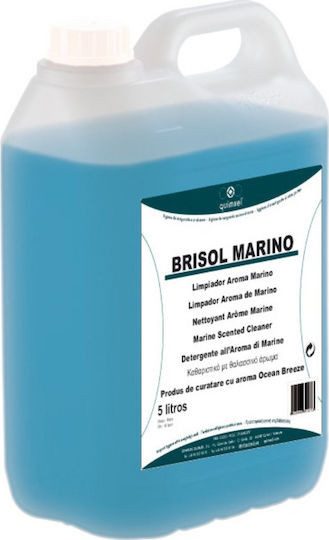 BRIXOL Marino υγρό καθαριστικό γενικής χρήσης θαλάσσια φρεσκάδα 5lt – Quimxel – Καθαριστικά Επιφανειών