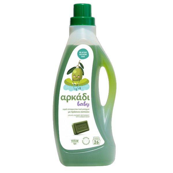 ΑΡΚΑΔΙ baby υγρό απορρυπαντικό ρούχων 26μεζ 1,575lt – Αρκάδι – Απορρυπαντικά Ρούχων