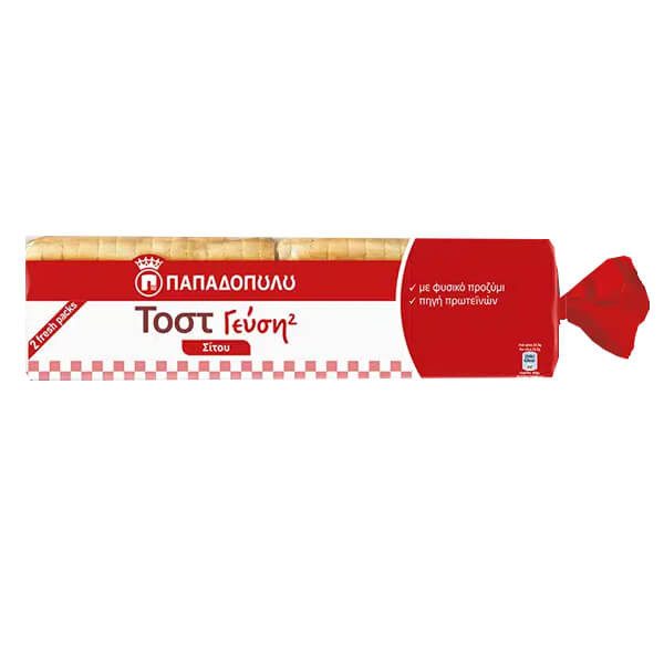 ΠΑΠΑΔΟΠΟΥΛΟΥ τοστ club sandwich σίτου 950gr – Παπαδοπούλου – Αρτοσκευάσματα