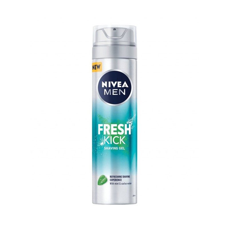 NIVEA κρέμα ξυρίσματος gel fresh kick 200ml – Αφροί και Gel Ξυρίσματος