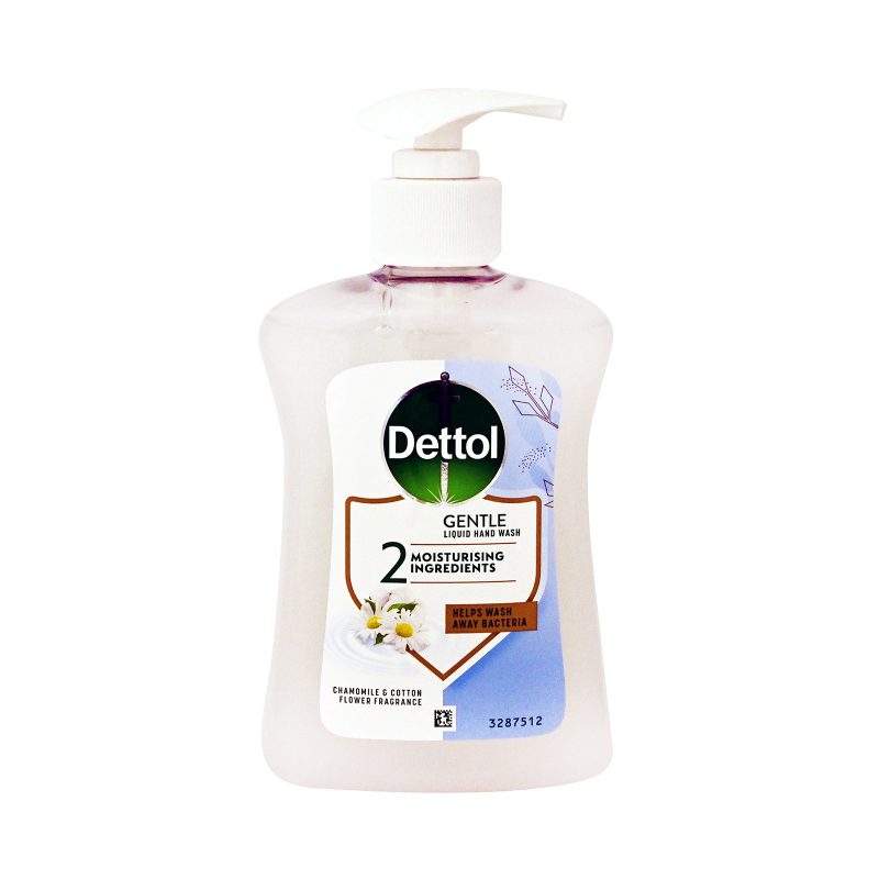 DETTOL κρεμοσάπουνο χαμομήλι και βαμβάκι με αντλία 250ml – Προϊόντα Καθαρισμού Σώματος