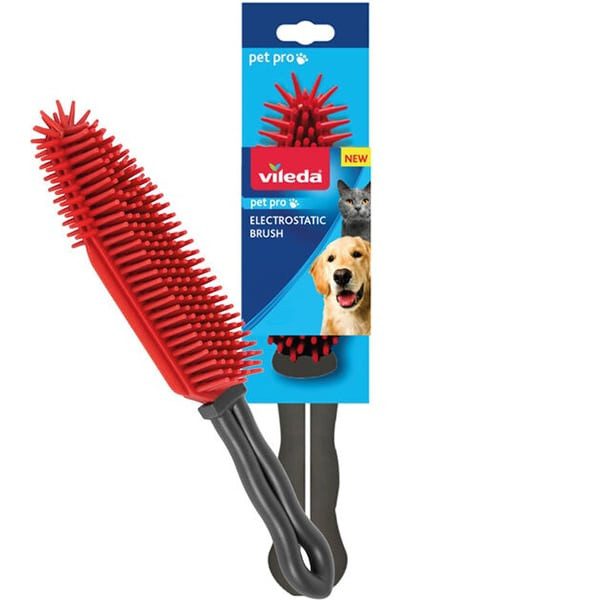 VILEDA βούρτσα ηλεκτροστατική pet pro 1τεμ – Βούρτσες και Χτένες Σκύλων