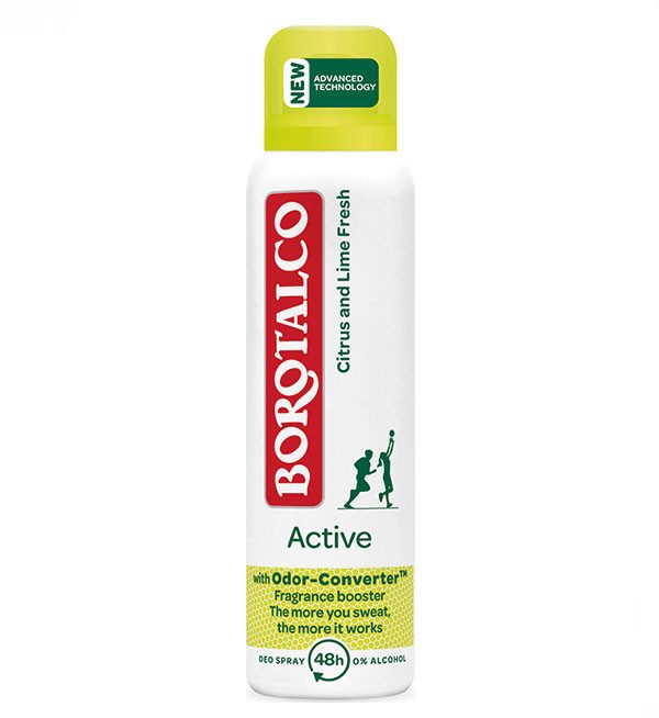 BOROTALCO αποσμητικό σώματος spray active citrus 150ml – Αποσμητικά