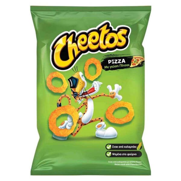 CHEETOS γαριδάκια pizza με γέυση πίτσας 80gr – Γαριδάκια και Ποπ Κορν