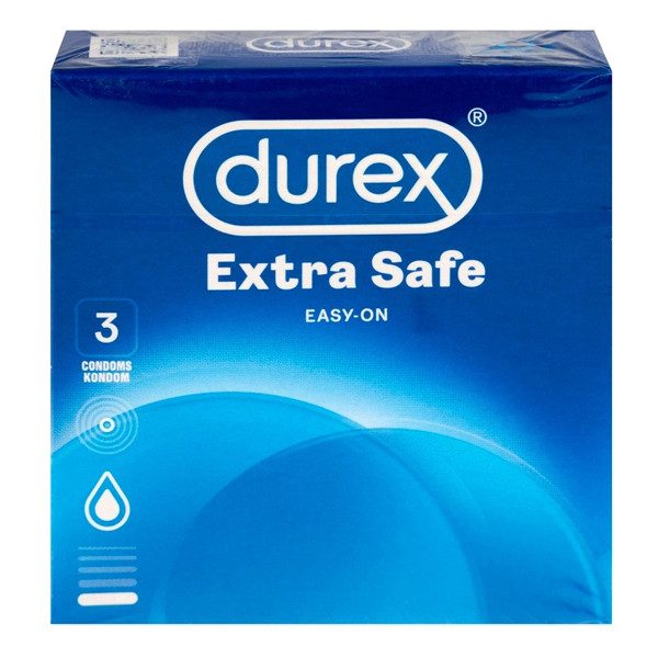 DUREX προφυλακτικά extra safe 3τεμ