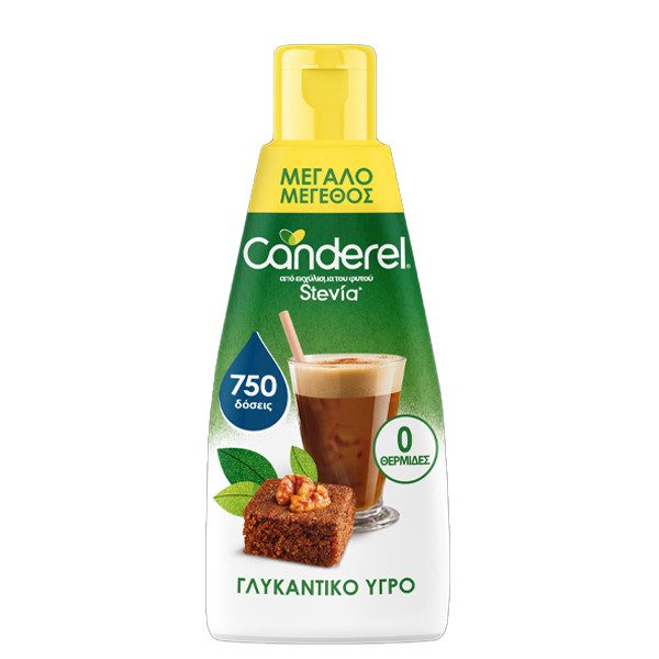 CANDEREL γλυκαντικό stevia υγρό 205ml – Ζάχαρη και Υποκατάστατα