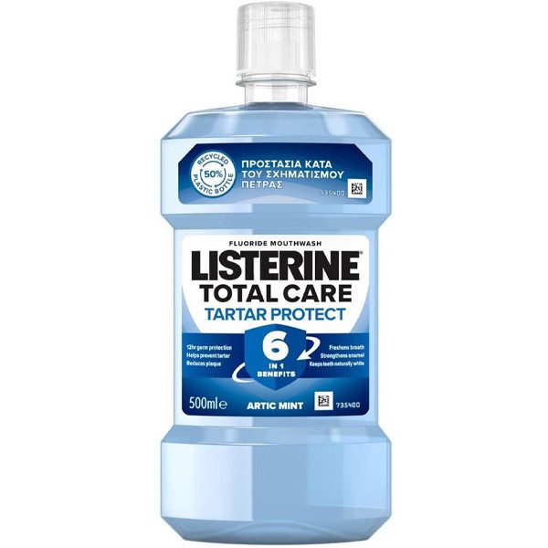 LISTERINE στοματικό διάλυμα total care tartar protect 500ml – Στοματικά Διαλύματα