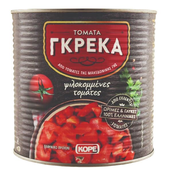 ΓΚΡΕΚΑ ψιλοκομμένες τομάτες 2,5kg – Γκρέκα – Σάλτσες και Dressings