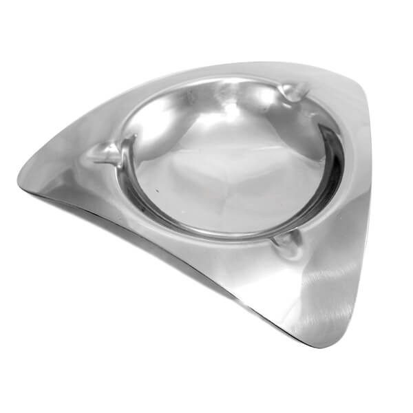 Σταχτοδοχείο τρίγωνο ματ 16x16x2,6cm – Διανομική – Σταχτοδοχεία
