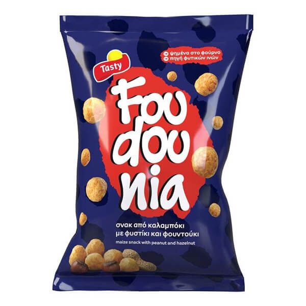 TASTY SNACKS γαριδάκια φουντούνια 100gr – Γαριδάκια και Ποπ Κορν