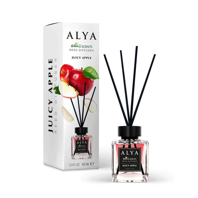 ALYA nature's scents αρωματικό χώρου με στικ juicy apple 100ml – Αρωματικά Χώρου