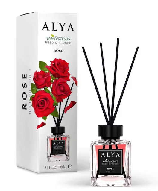ALYA nature's scents αρωματικό χώρου με στικ rose 100ml – Αρωματικά Χώρου