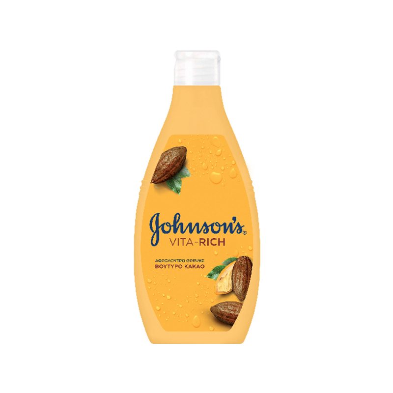 JOHNSON'S αφρόλουτρο vita rich smoothies cocoa butter 750ml – Αφρόλουτρα