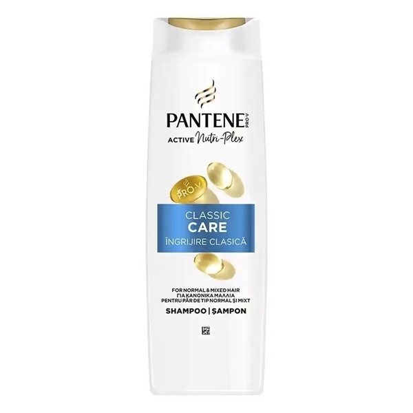 PANTENE σαμπουάν classic care για όλους τους τύπους μαλλιών 400ml