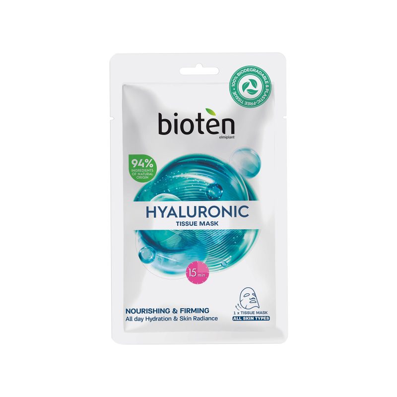 BIOTEN μάσκα προσώπου υφασμάτινη hyaluronic 1τεμ – Μάσκες Ομορφιάς