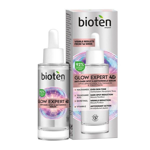 BIOTEN ορός προσώπου glow expert 4d με νιασιναμίδη 30ml – Serum