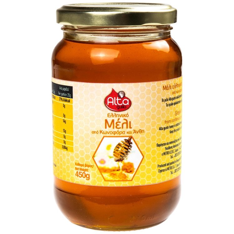 ALTA Gusto Μέλι από Κωνοφόρα και Άνθη Δάσους 450gr