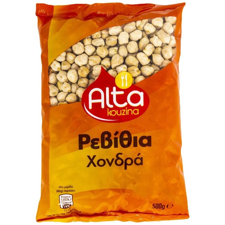 ALTA Kouzina Ρεβύρια Χονδρά 500gr – Όσπρια