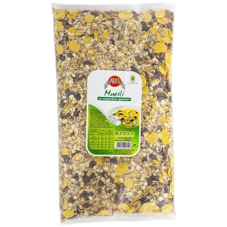 Best Price Muesli Fruits 1,5Kg – Δημητριακά