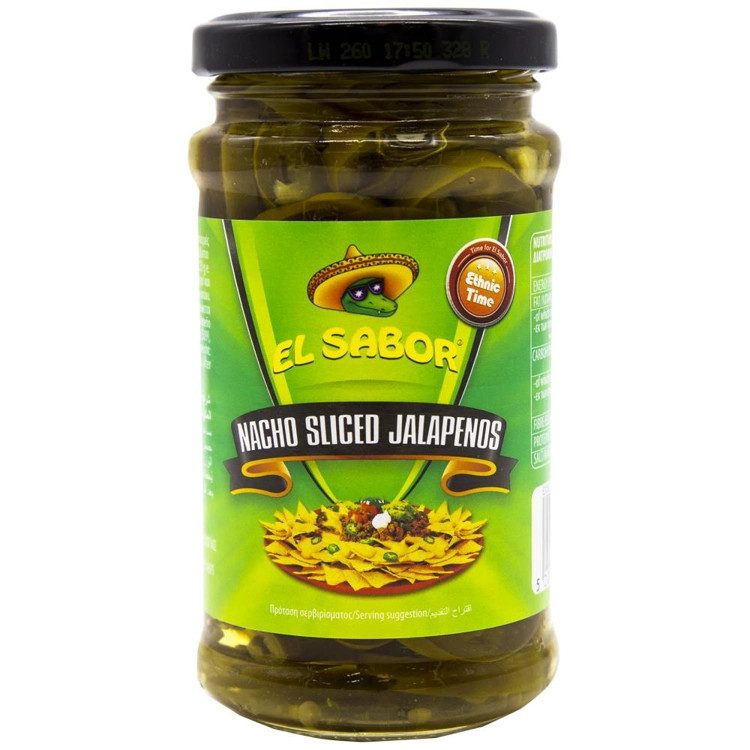 EL SABOR Jalapenos 220gr – Τρόφιμα Μακράς Συντήρησης